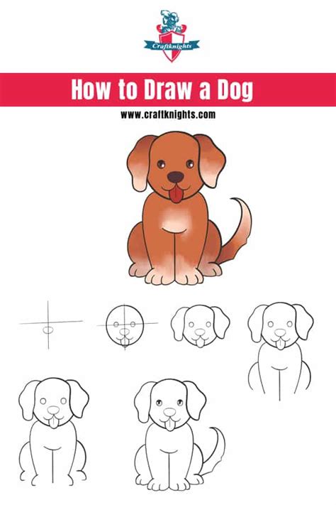Https://tommynaija.com/draw/how To Draw A Dog Step By Step