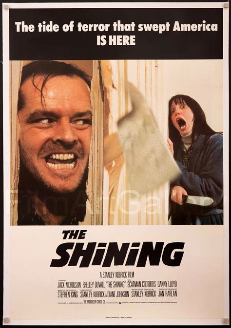 The Shining Famous Movie Posters Vintage Movies Original Movie Posters