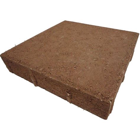 2 38 In X 12 In X 12 In Red Concrete Step Block 12x12 The Home Depot