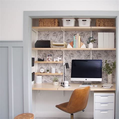 15 Beautiful Closet Offices That Prove Bigger Isnt Always Better
