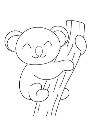 See more of disegni da colorare per bambini on facebook. Koala Disegni da Stampare e Colorare: immagini PDF A4 - GBR