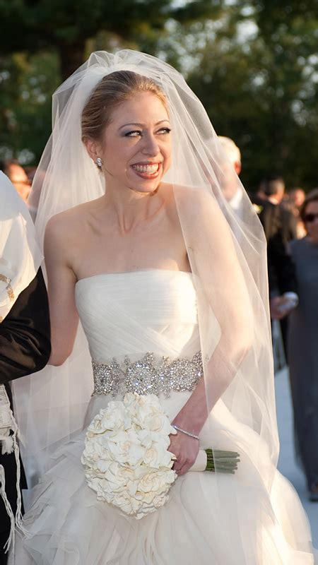 Chelsea Clinton The Best Celebrity Wedding Dresses Of All Time