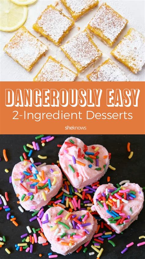 2 Ingredient Dessert Recipes That Will Satiate Your Sweet Tooth Sheknows