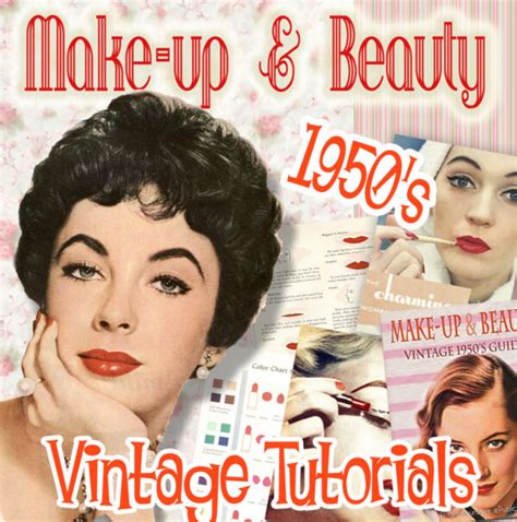 1950s Makeup Tutorial Books Vintage Makeup Guides