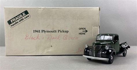 Danbury Mint 1941 Plymouth Pickup Matthew Bullock Auctioneers