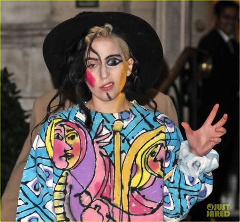 Lady Gaga Wears Coloful Outfit Paints Eyeball On Eyelid Photo 3006421