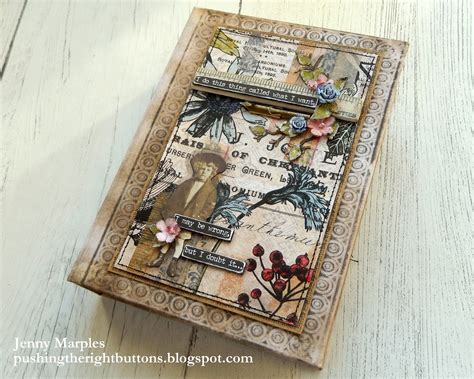 Pushing The Right Buttons Creativation 2018 Tim Holtz Blog Hop And