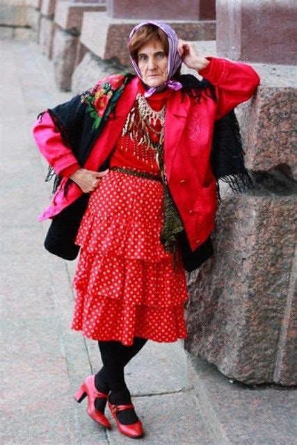 ロシアのお年寄りたちのファッションがカッコイイ！！ おそロシ庵 ストリートファッション レディース ファッション ストリートスタイル
