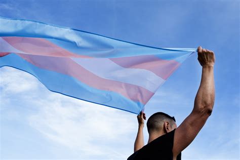 Young Person With A Transgender Pride Flag Bay Area Legal Aid