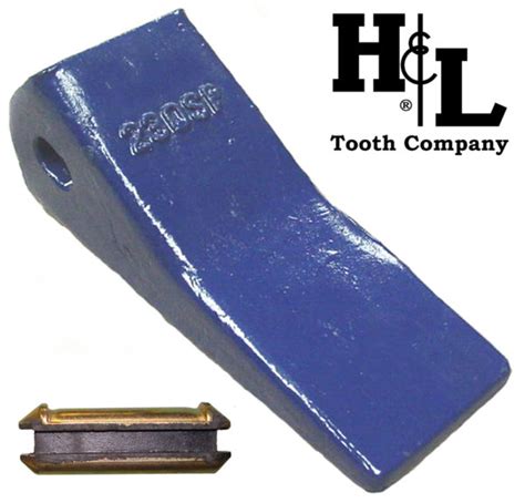 230csp Handl Tooth Co 23 230 Backhoe Bucket Teeth Pin Deere Case Jcb
