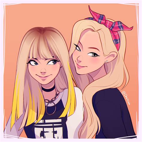 If blackpink starred in a 90s anime this is what they would. Pin on BLACKPINK Lisa