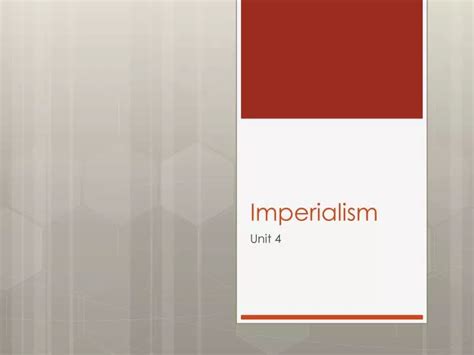Ppt Imperialism Powerpoint Presentation Free Download Id6014421