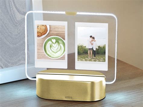 Umbra Glo Led Picture Frame Lights Up Your Photos Gadget Flow