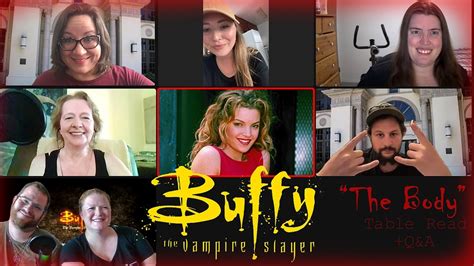Buffy The Vampire Slayer Clare Kramer Q A Table Read Youtube