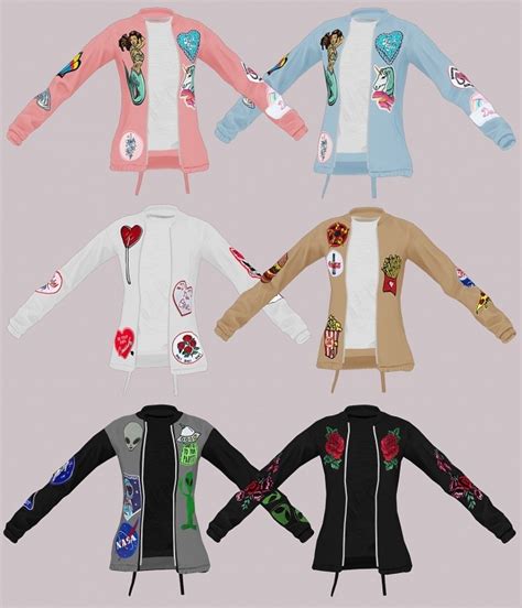 Semller Gstar Jacket At Lumy Sims Sims 4 Updates