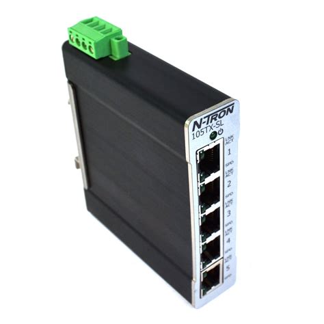 N Tron 105tx Sl 5 Port Ethernet Switch 10 30v 215ma Class 2