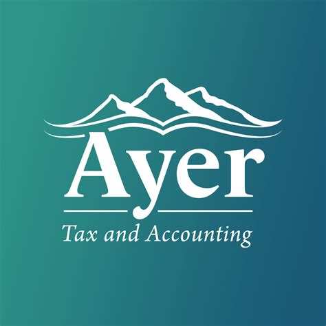 Ayer Tax Logo Design M Link Creative