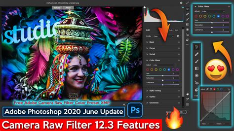 Designed to streamline the workflow and jumpstart your creative vision, these presets for adobe camera raw (acr) help you get the most out of your raw images in adobe photoshop cs6 or creative cloud. Download Free Adobe Camera Raw Filter 12.3 Official Color ...