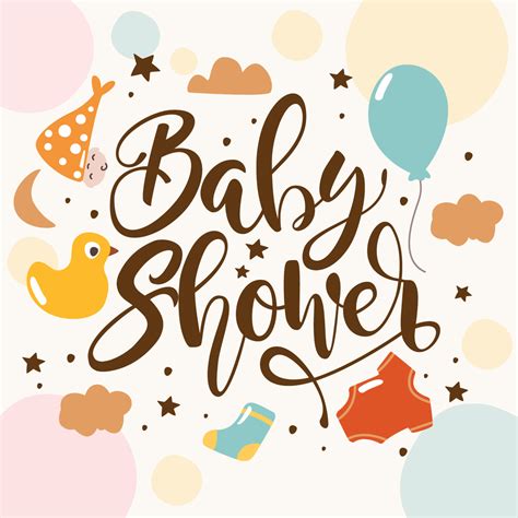 Baby Shower Backgrounds Vector Art At Vecteezy