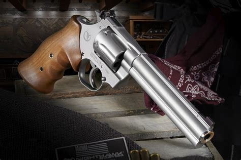 Nighthawk Custom & Korth Release Mongoose Silver .357 Magnum Revolver -The Firearm Blog