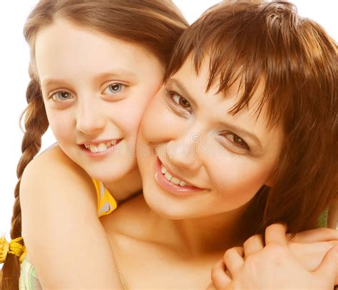 Mother And Daughter In Park Stock Image Image Of Friend Little 12018211