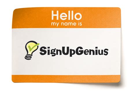 Look Smart Introduce Signupgenius To Your Groups This Fall