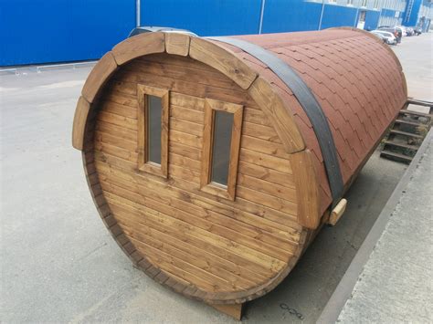 45m Long Pine Barrel Sauna Ø 227 M With Changing Room Blog
