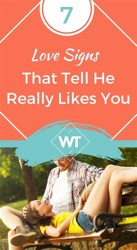 7 Love Signs That Tell A Guy Likes You Dating Relationship Advice