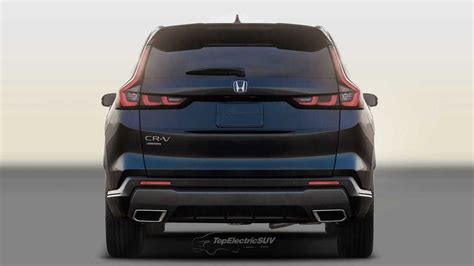 2023 Honda Cr V Unofficial Renderings Preview New Model Debuting This