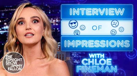 Tonight Show Jimmy Fallon Meryl Streep Impress Chloe Interview