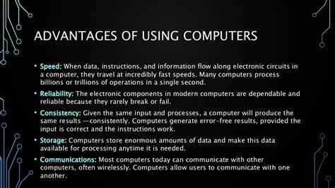 Lesson 20 Definition Importance And Advantages Of Computers