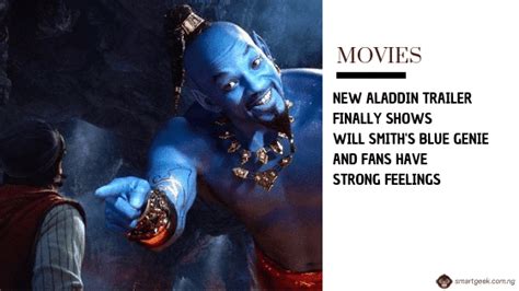 aladdin teaser finally reveals will smith s blue genie