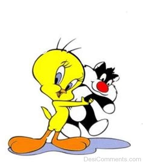 Tweety Holding Heart Desi Comments