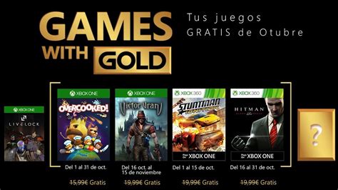 Códigos xbox live & tarjetas regalo gratis.! Games with Gold Xbox One y Xbox 360 | Octubre 2018 ...