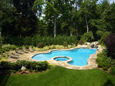 Residential Pools Traditional Swimming Pool And Hot Tub New York By Creative Master Pools