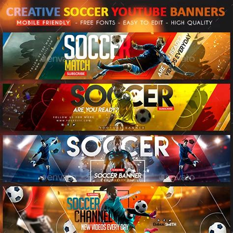 50 Best Sport Youtube Channel Art Templates Premium Templates