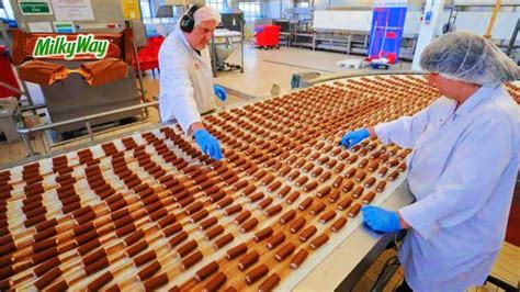 How Its Made Chocolate In Factories Milk Chocolate Production