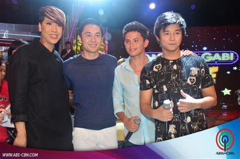 look pinoy big brother ex housemates slater yves and james on ggv abs cbn entertainment