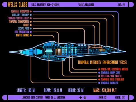 Star Trek Blueprints Lcars 24 Schematics