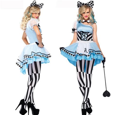 Plus Size Sexy Adult Alice In Wonderland Costume Halloween