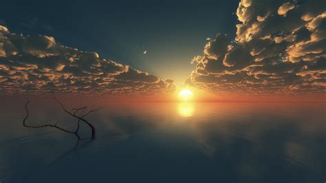 Sunrise Horizon Sky Clouds 4k 3840x2160 61 Wallpaper Pc Desktop