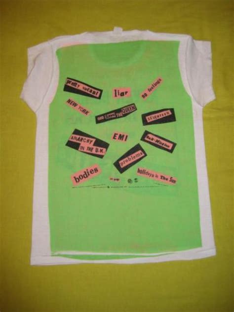 1977 Sex Pistols Promo Original Vintage T Shirt 70s Never Mind The Bollocks Tee Ebay