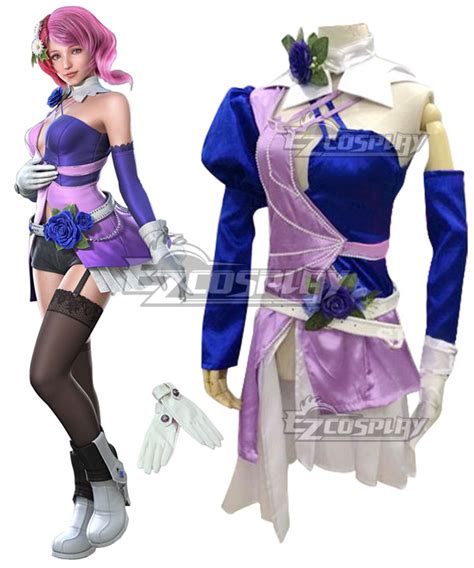 Tekken Tag Tournament 2 Alisa Bosconovitch Cosplay Costume No Short