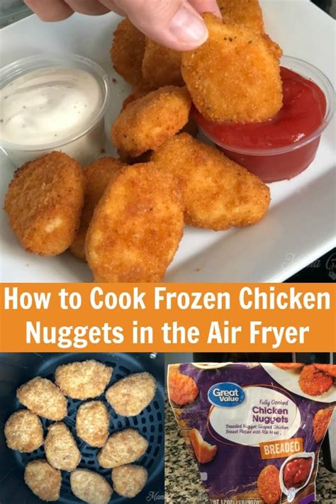 How To Cook Frozen Chicken Nuggets In The Air Fryer Mama Cheaps®