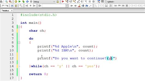 Do While Loop In C Programming Language เนื้อหาdo While Cที่มี