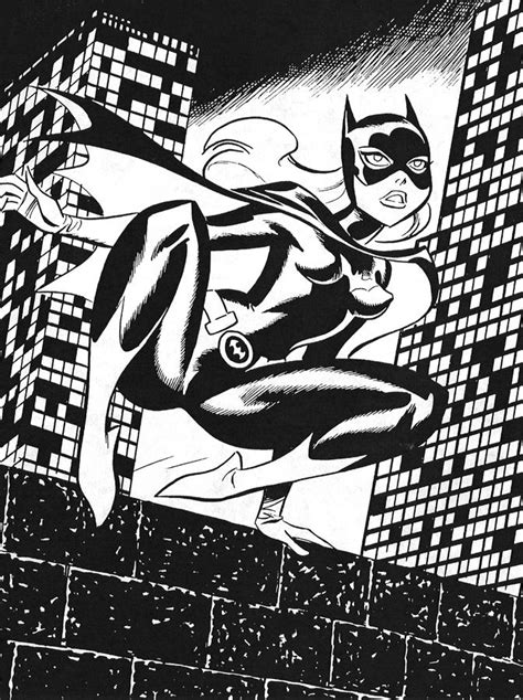 Batman The Animated Series Batgirl By Bruce Timm Brucetimm Bruce Timm Comic Art Batgirl