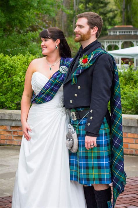 Heavy Weight Premium Wool Tartan Fly Plaid Scottish Wedding Dresses