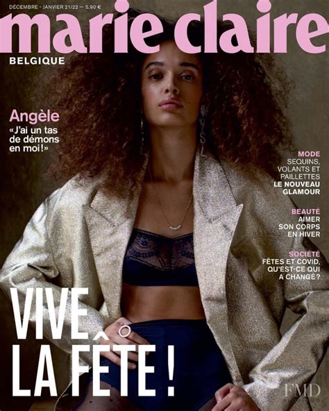 Cover Of Marie Claire Belgium December 2021 Id 64022 Magazines The Fmd