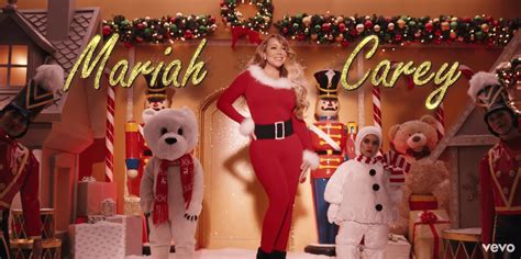 Mariah Carey Releases New Music Video For All I Want For Christmas Is You