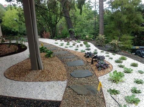 Image Result For White River Stone To Create Beach Area In Backyard